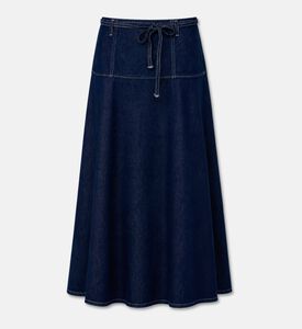 Samsoe Denim Midi Skirt, Packshot View