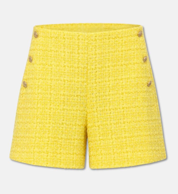 Weill Textured Tweed Tailored Shorts, Packshot View