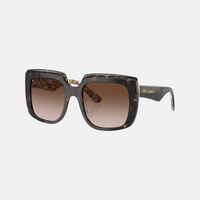Square Animal-print Sunglasses 54