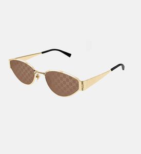 Embossed Logo Tinted Lenses Sunglasses 55mm