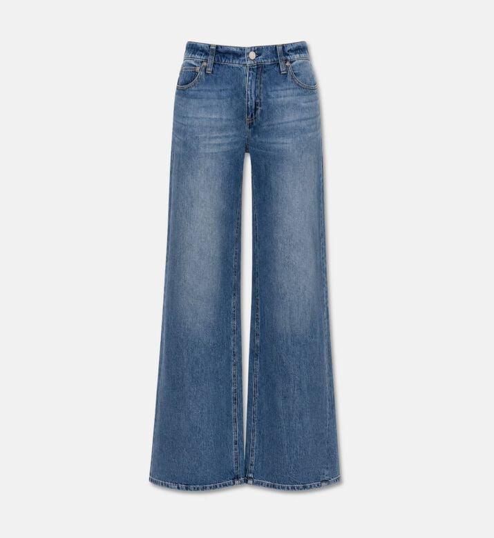 Alice + Olivia Wide-leg Denim Jeans, Packshot View
