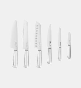 6-piece Stainless Steel Knife Block Set