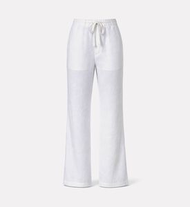 Citizens of Humanity Drawstring Closure Slip Pockets Pants, White, L, Packshot View