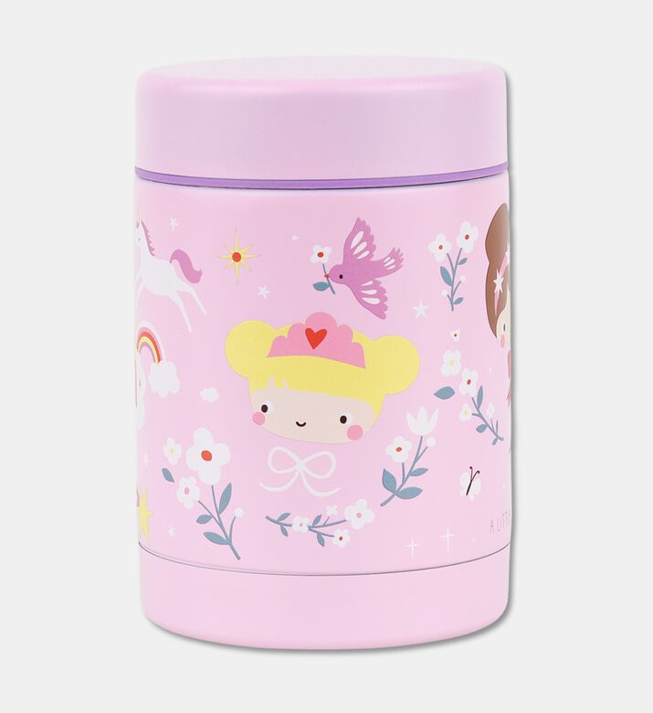 A Little Lovely Company Food Jar 300ml - Princesses, Packshot View
