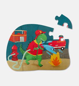 Trixie Puzzle Fireman Dino-12pc, Packshot View