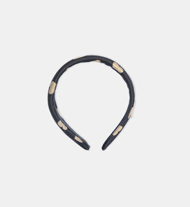 عصابة رأس موسكينو بنقشة قلوب