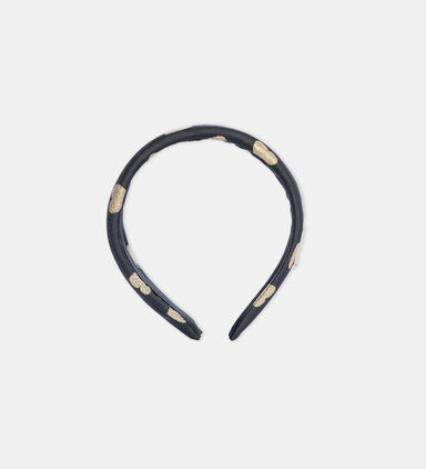 Moschino Headband With Heart Pattern