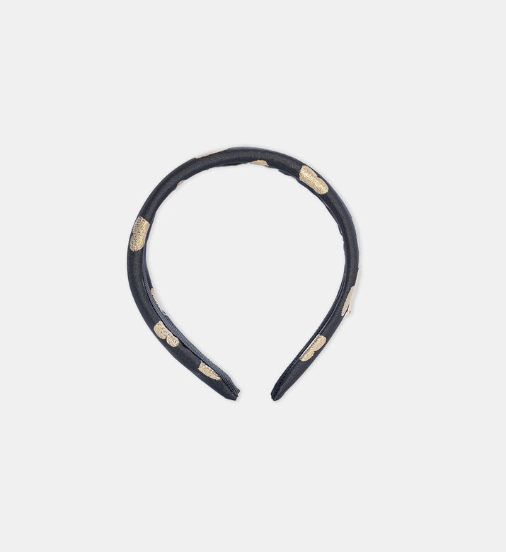 Moschino Headband With Heart Pattern