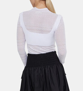 سترة كلوديا بوينتيل محبوكة