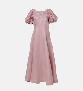 Carter and White Rosalind Pearl Neckline Maxi Dress, Packshot View