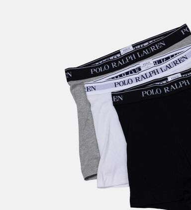 Cotton Boxer Shorts 3-pack Set