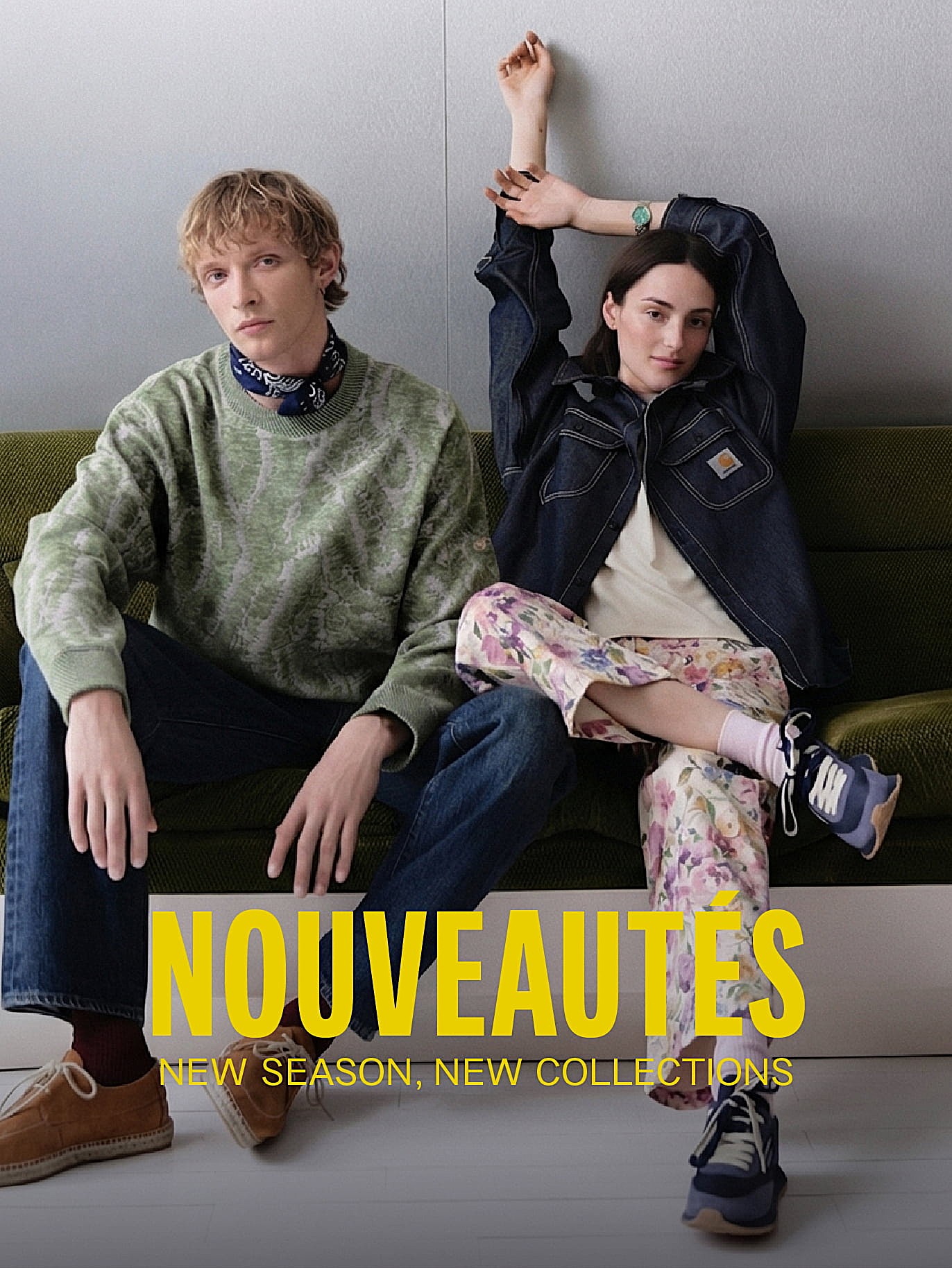 Image of models in new season collections