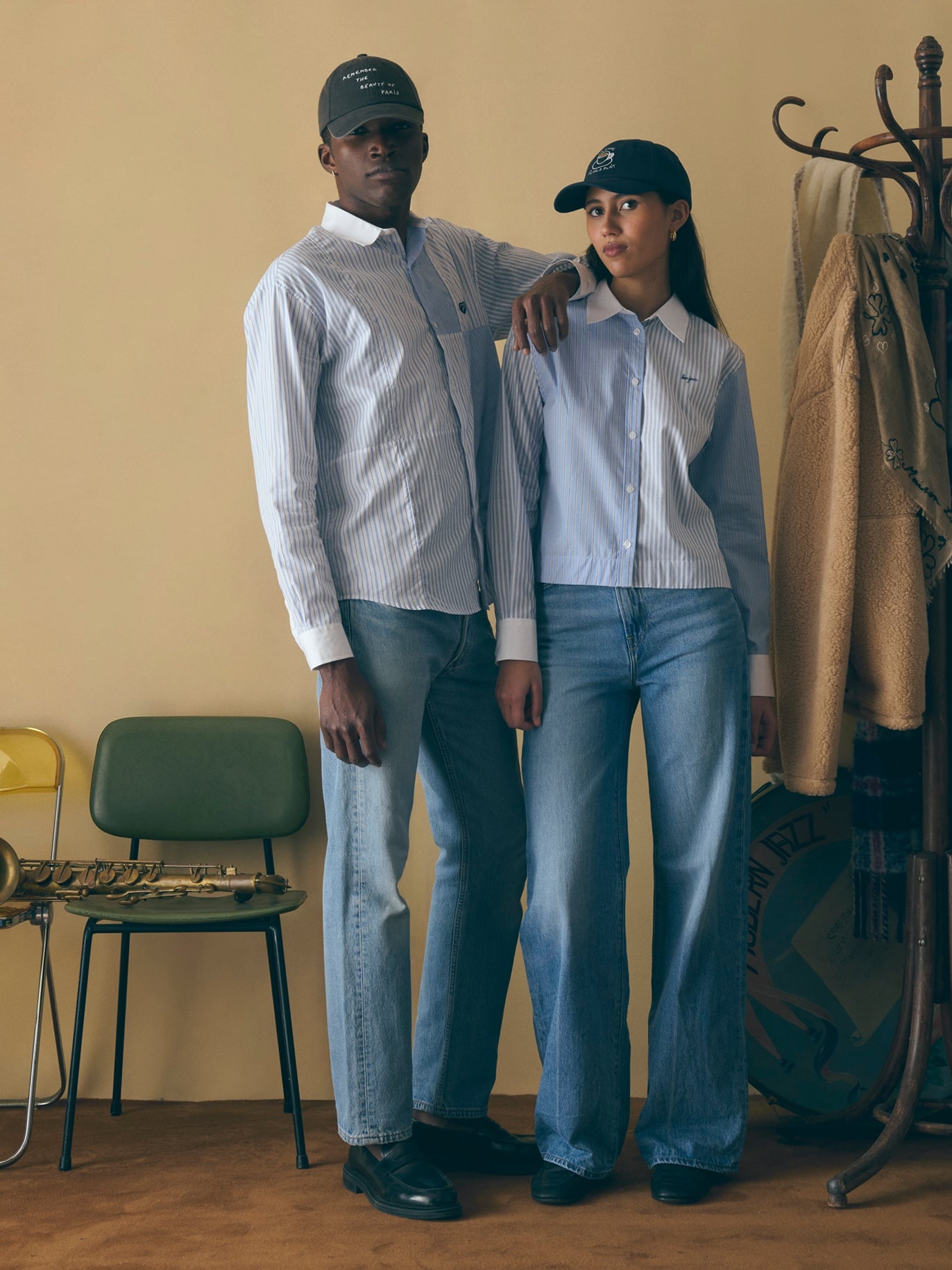Image of models in Maison Labiche outfits