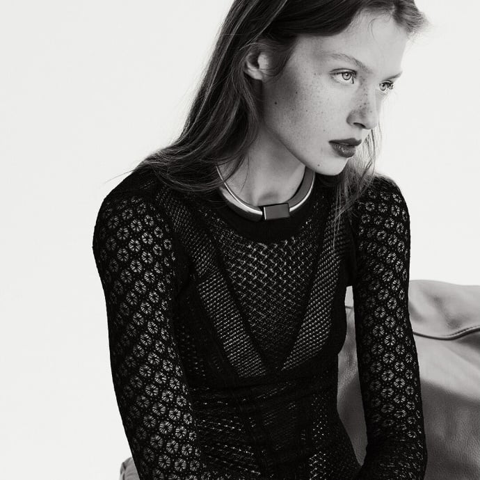 Image of model in Isabel Marant