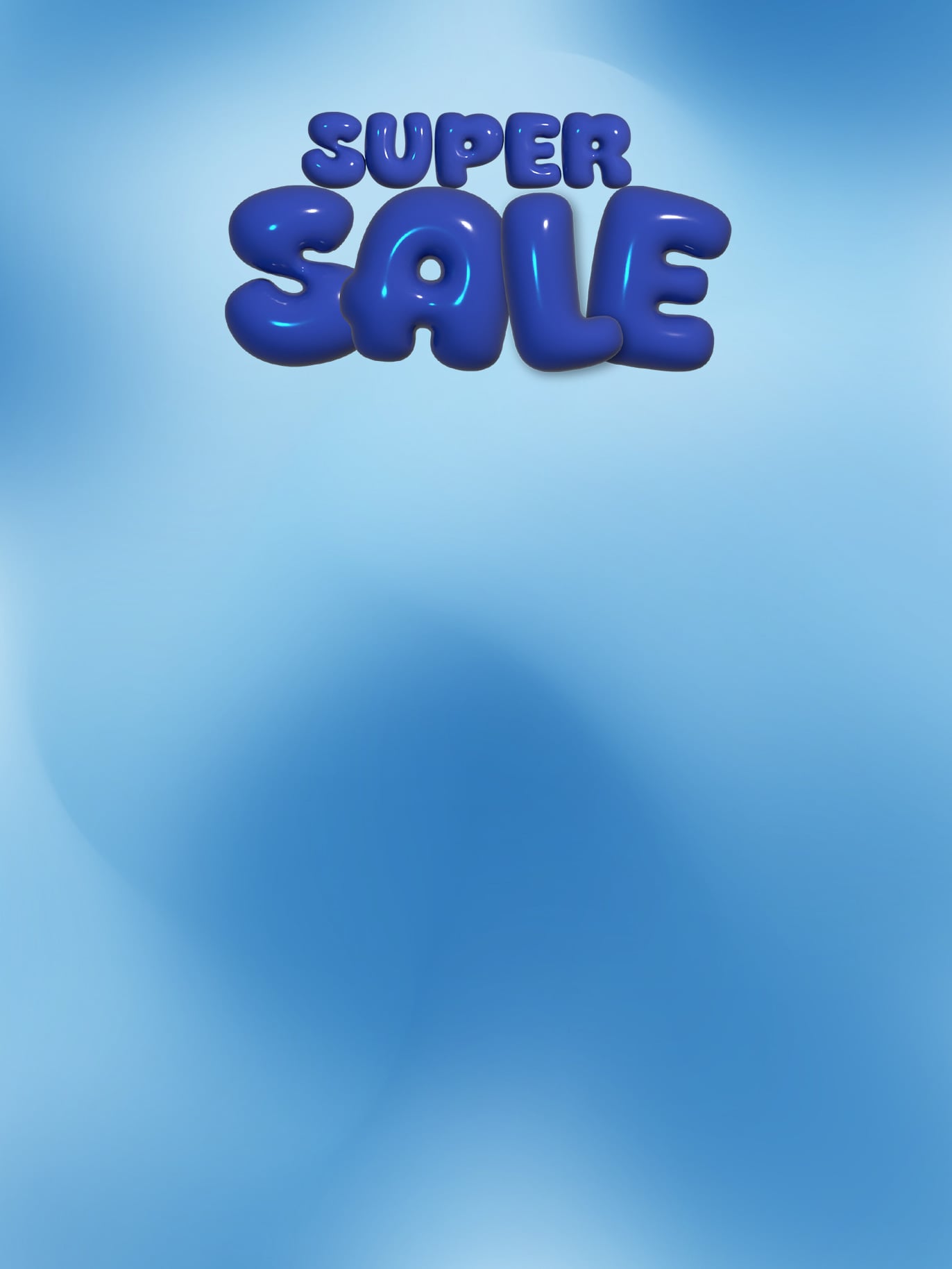 Image of a Supersale message