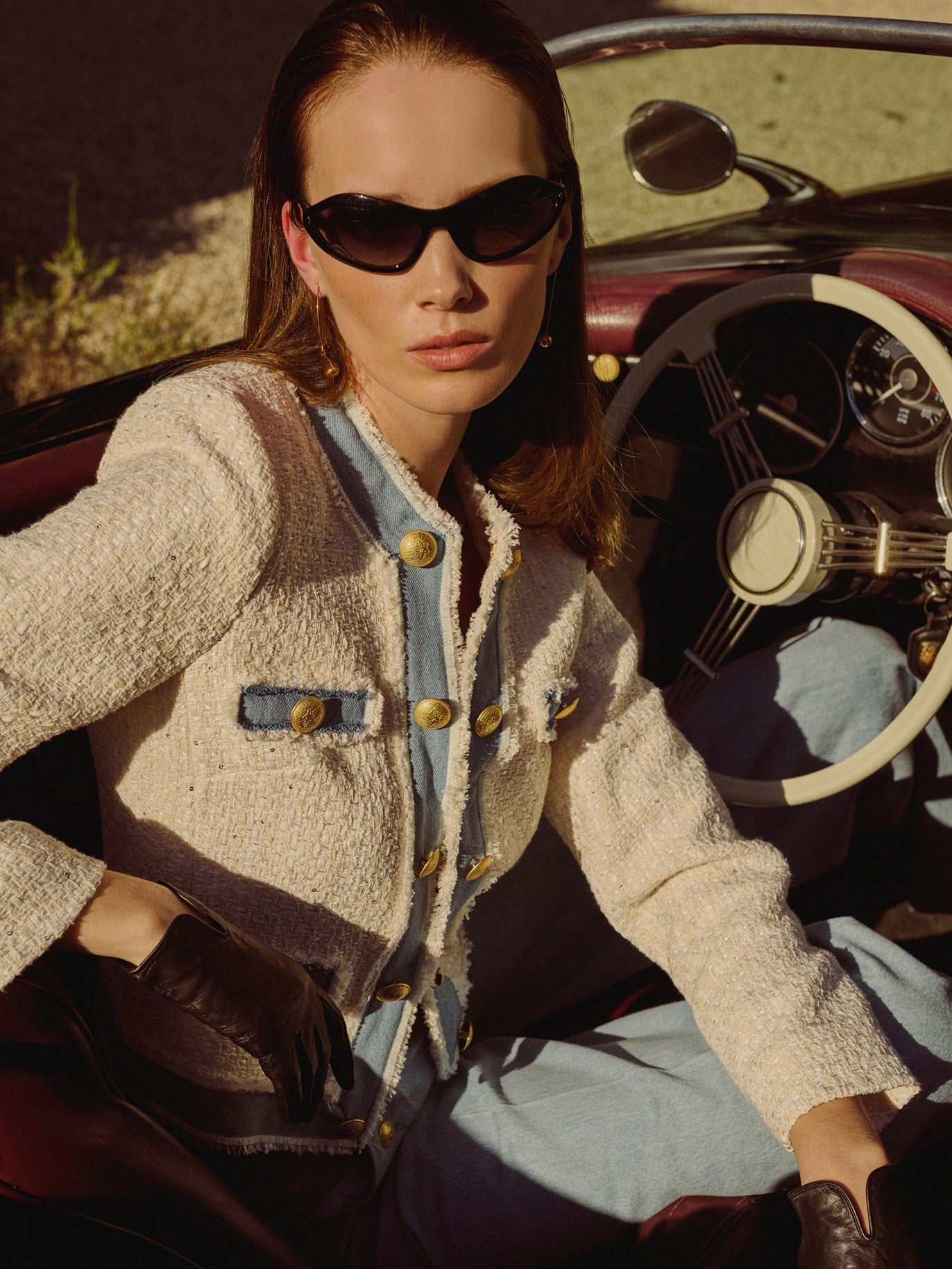 Image of model in Weill outfits