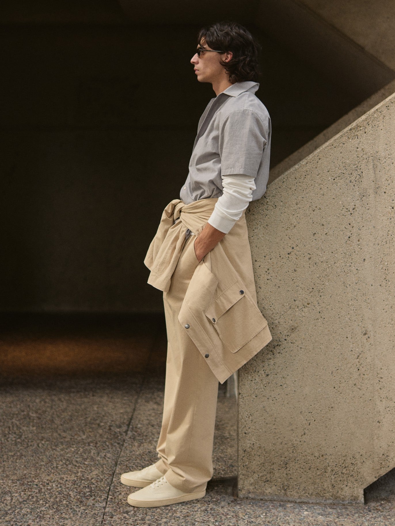 Image of models in Vince outfits
