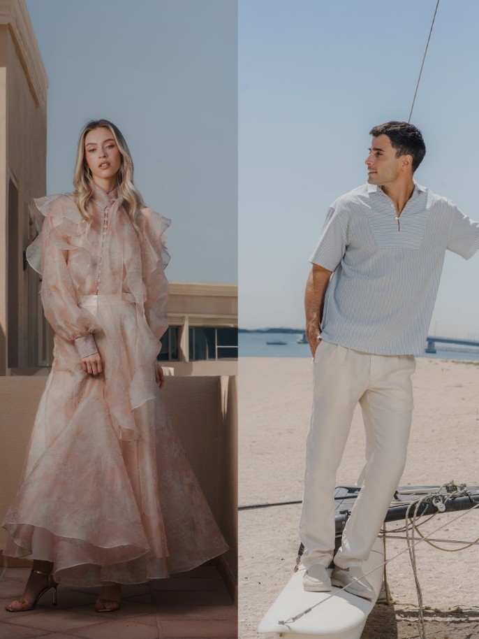 Image of models in Carter & White outfits Image of models in Carter & White outfits