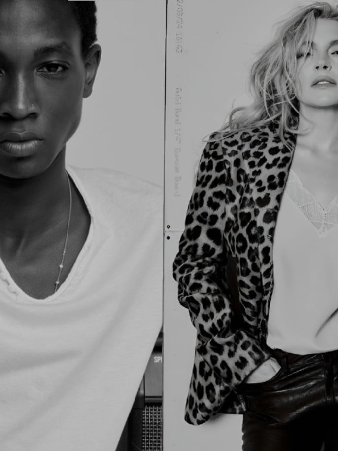Image of models in Zadig & Voltaire outfits