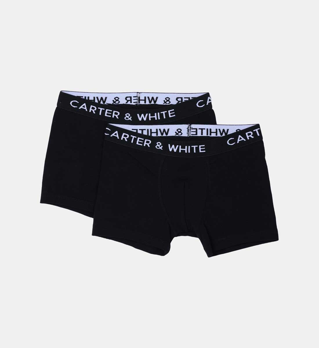 Carter And White - Kids Classic Underwear 2-piece Set - Boxers